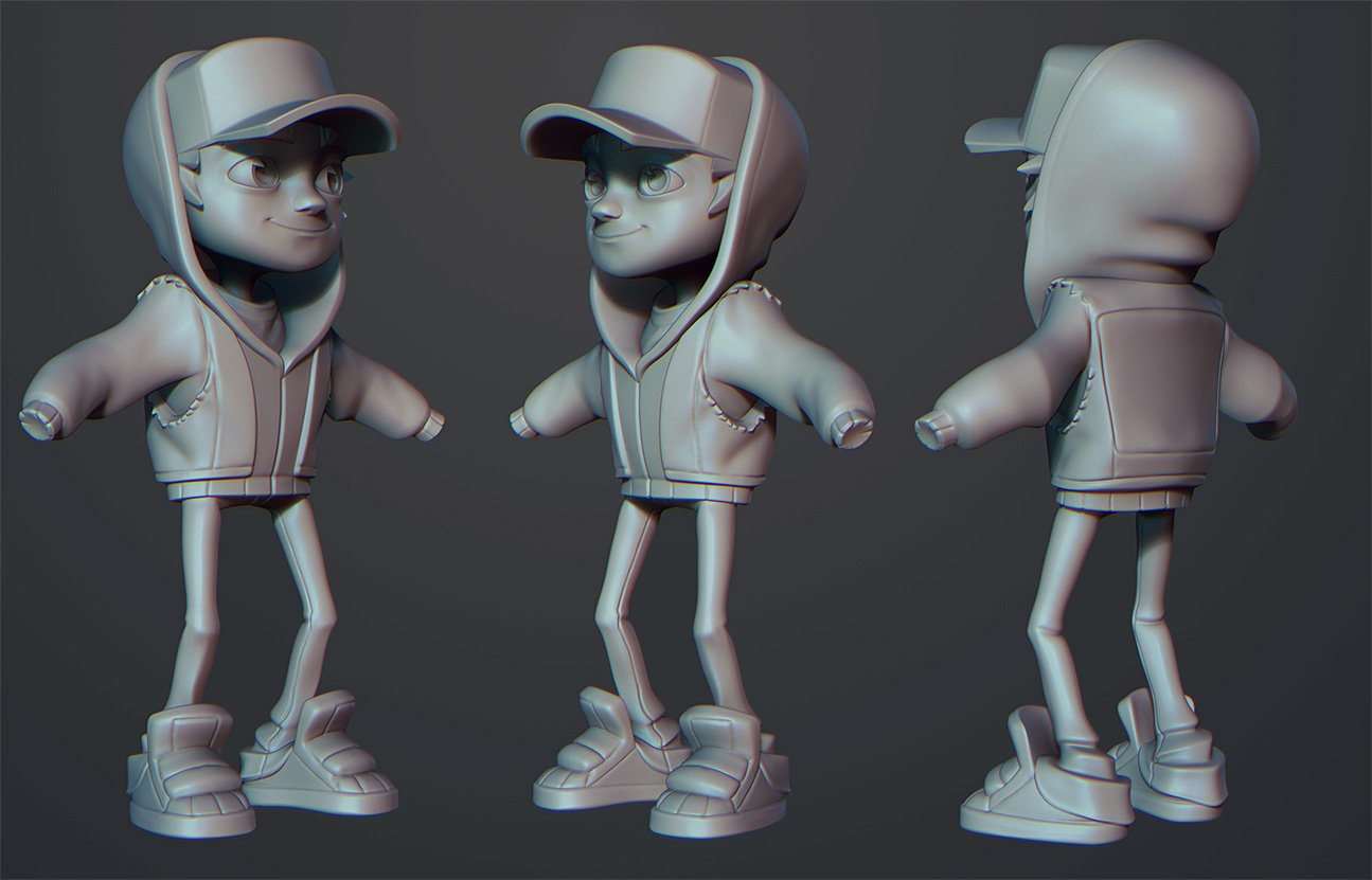 STL file jack from subway surfers 🚆・Template to download and 3D