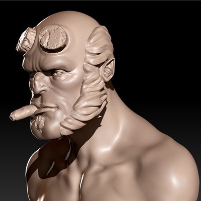 Hell Boy "clay style"