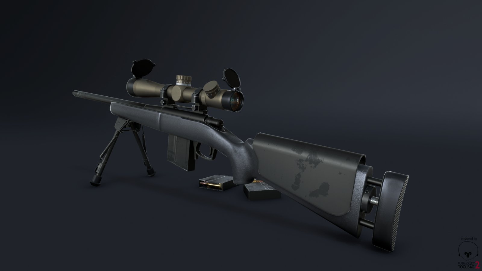 Paweł Szczyrbak - M24 sniper rifle