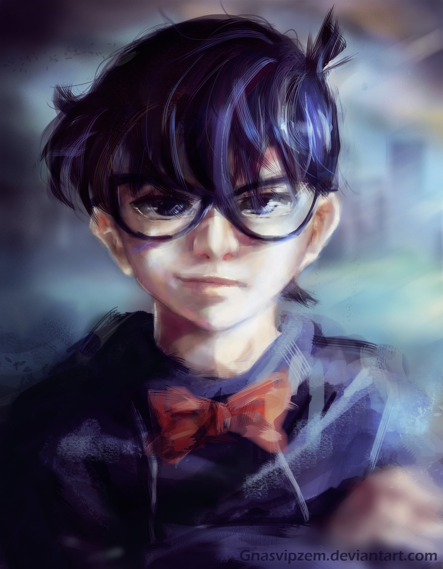 Get Wallpaper Artstation Conan Edogawa Detective Conan Smooth Version For Android Free
