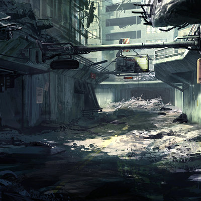 Dead city   detail