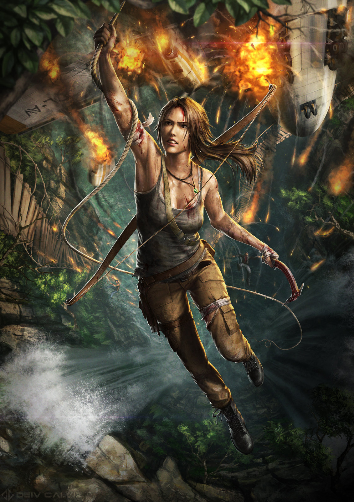 Deiv Calviz Concept Artist And Illustrator Tomb Raider Reborn 7485