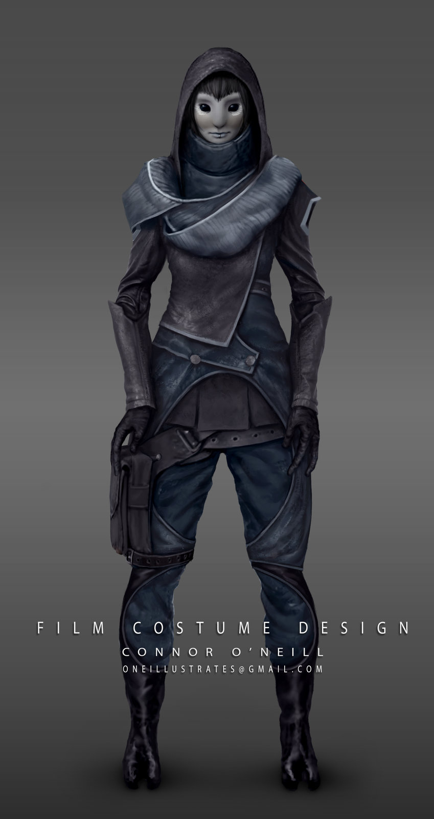 Film Costume Design #1 - Rebel