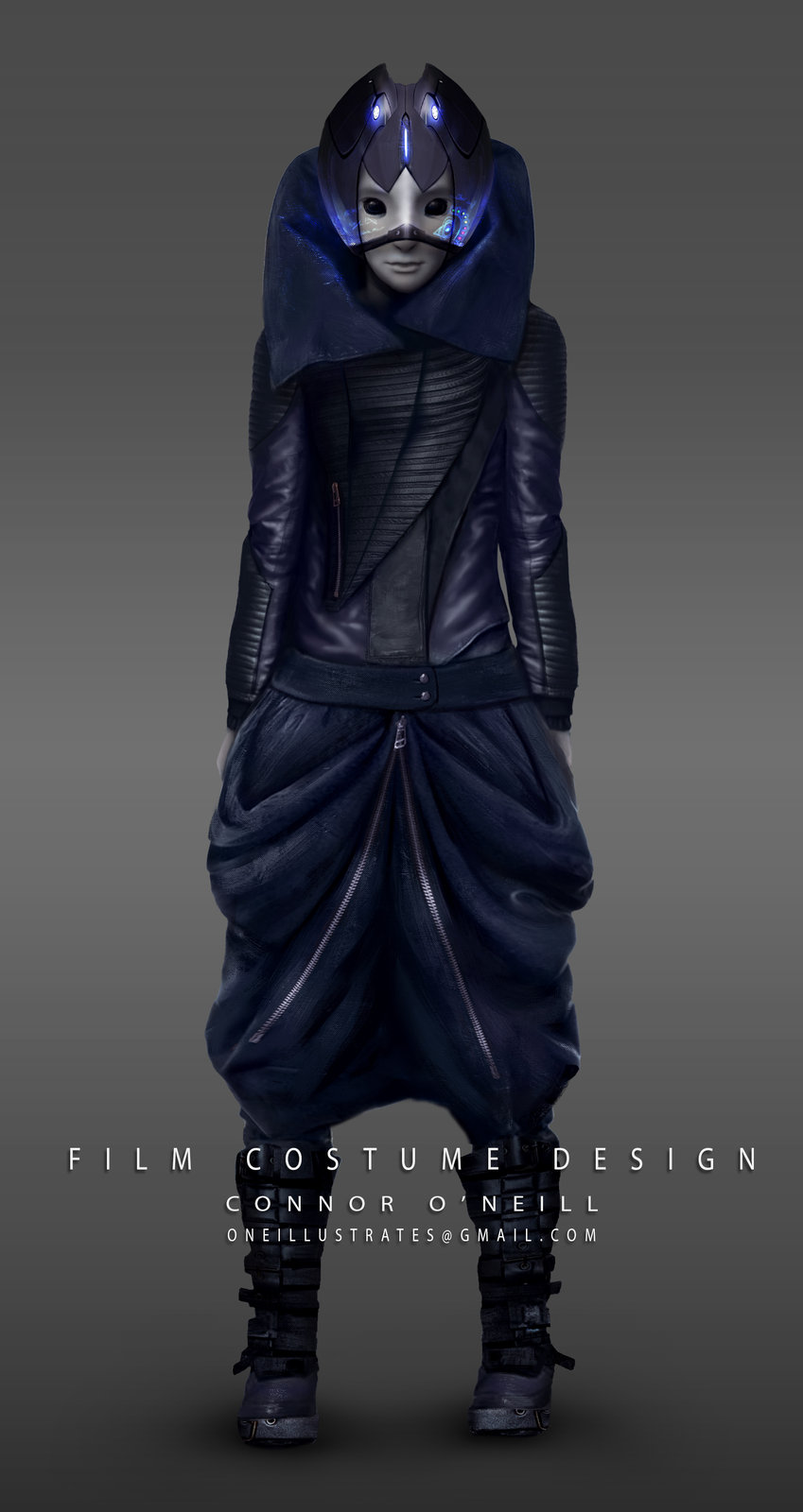 Film Costume Design #3 - Alien Hacker