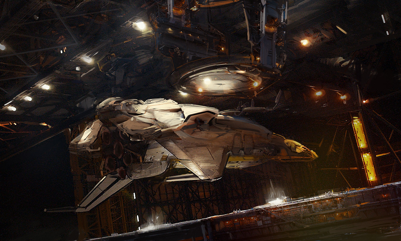 Docking Spaceship
