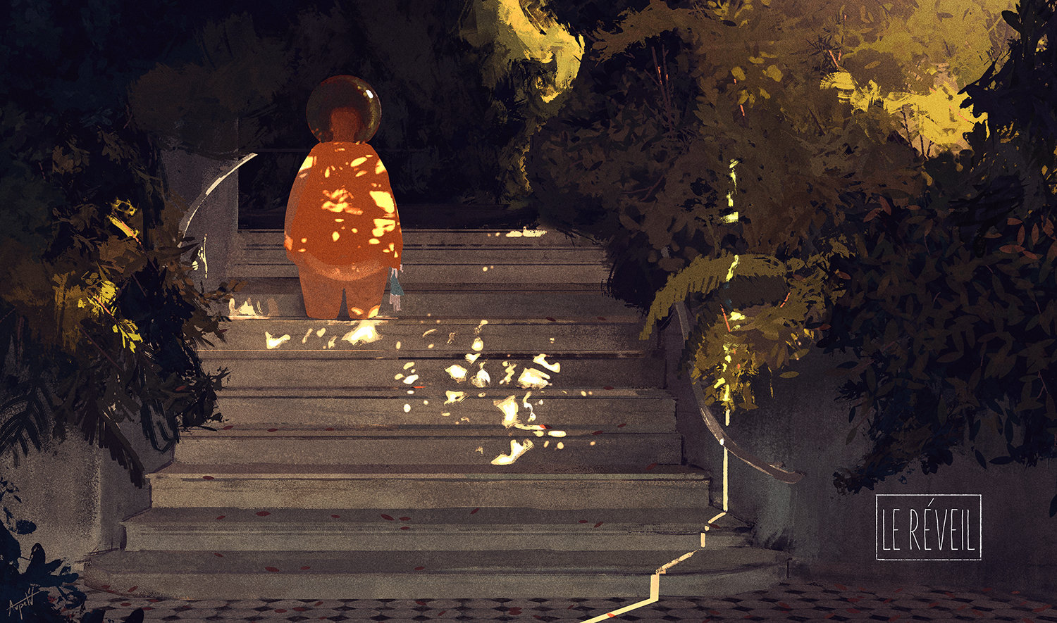 ArtStation Le réveil, Florian Aupetit