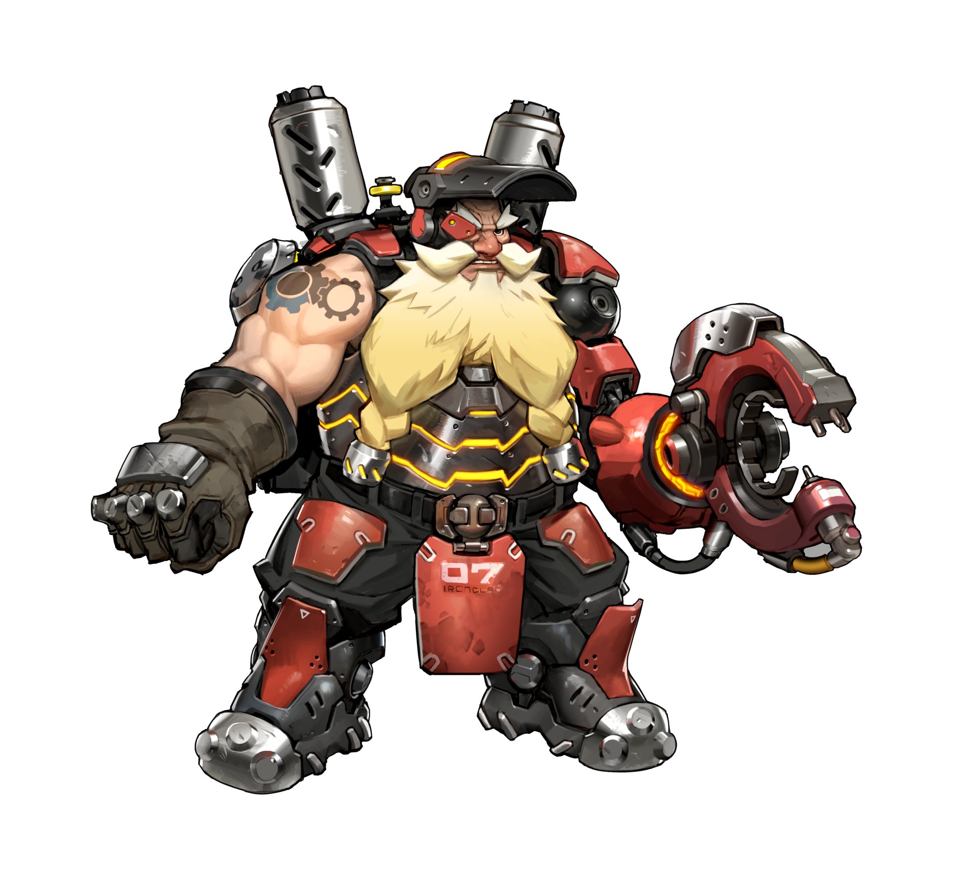 Torbjörn by Arnold Tsang, © Blizzard Entertainment