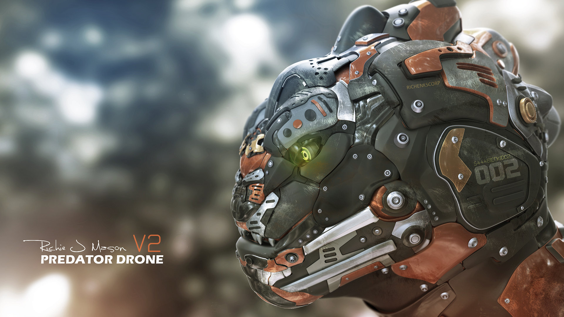Artstation Predator Drone Richie Mason