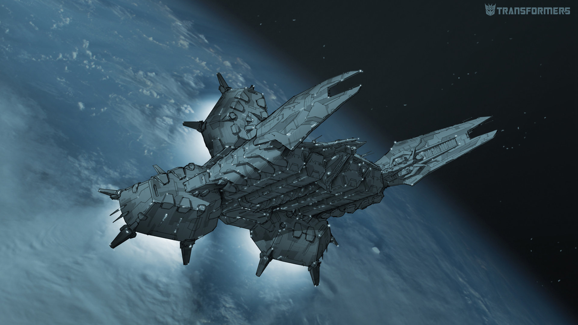 ArtStation decepticon prison ship