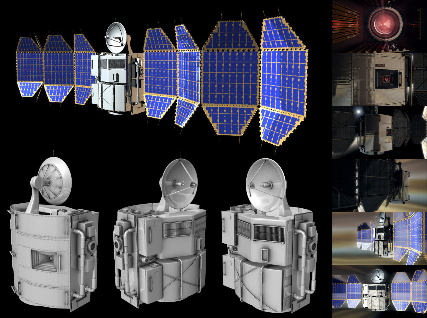ArtStation Early Warning Satellite