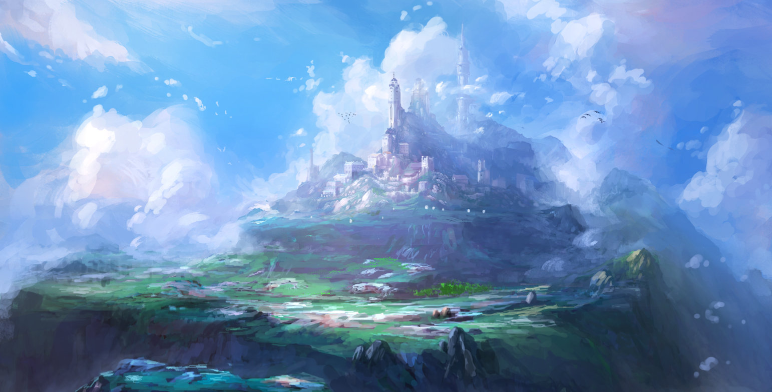Artstation Sky Fortress Oku