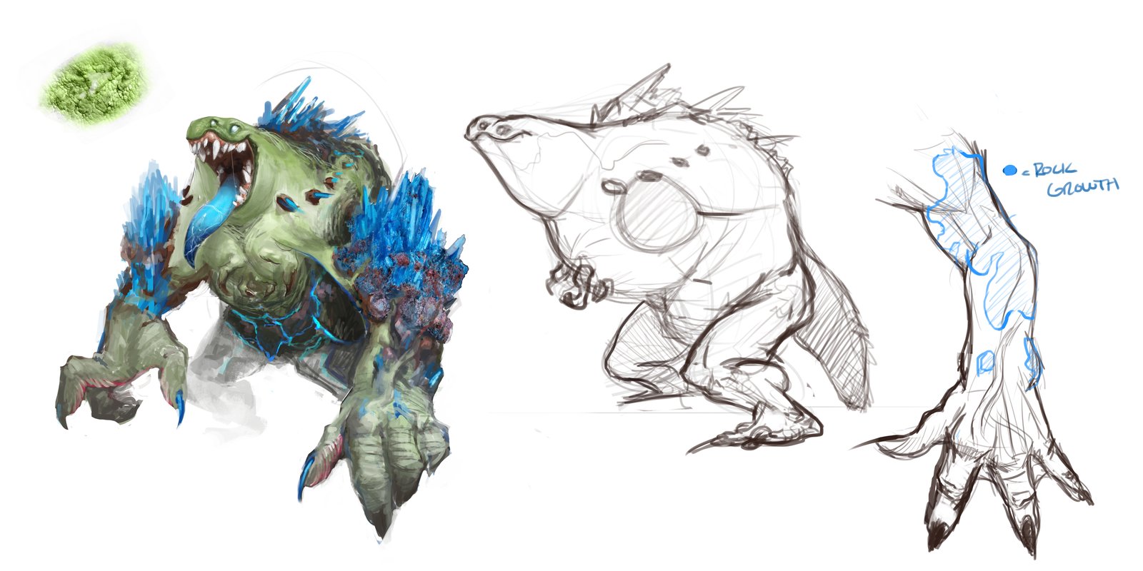Crystal Monster Concept