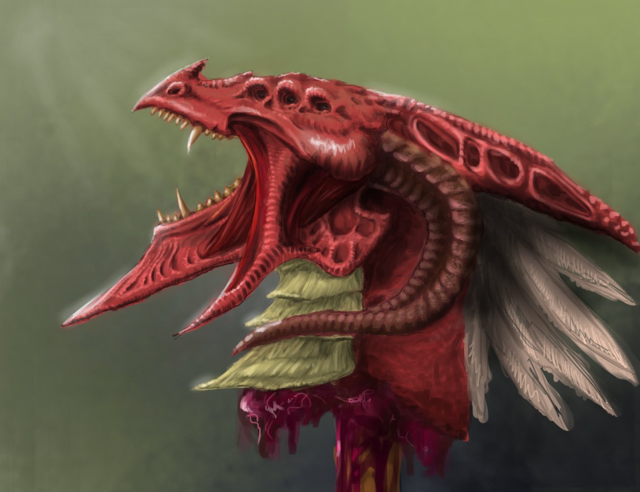 Samariyu t - Demon Dragon Head