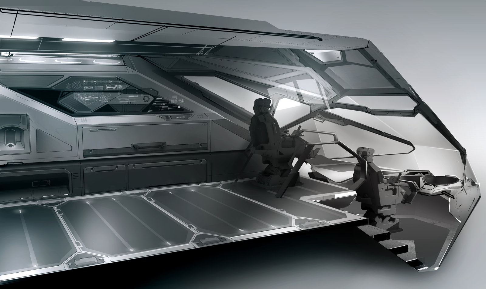 Elite Dangerous: Federal Dropship  concepts