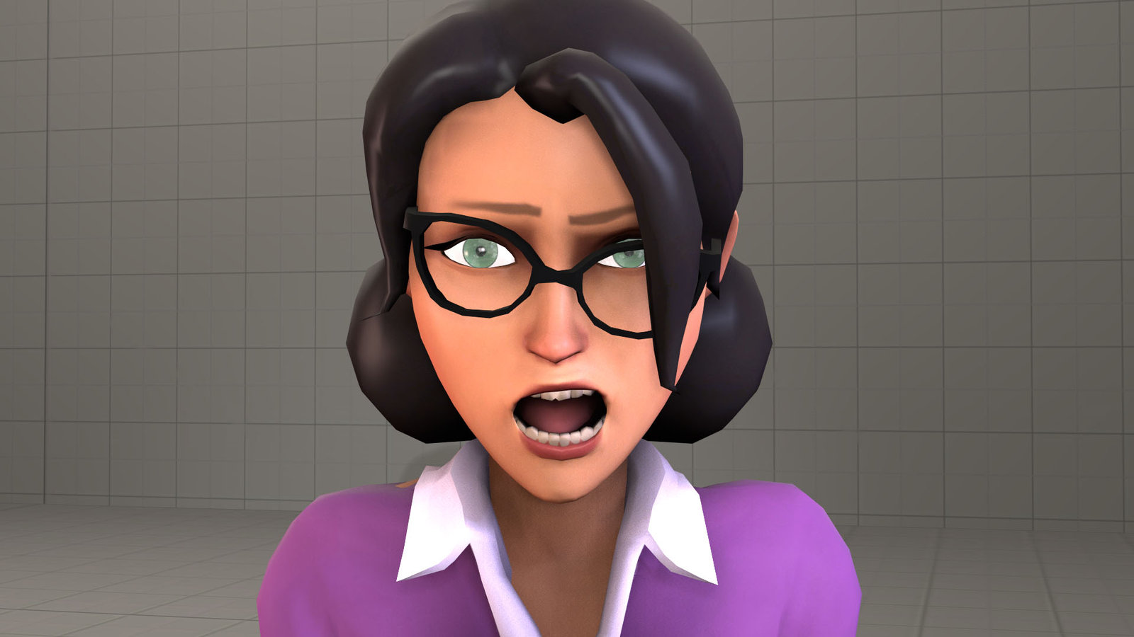 Alfred Turner - Miss Pauling - Source Filmmaker Model