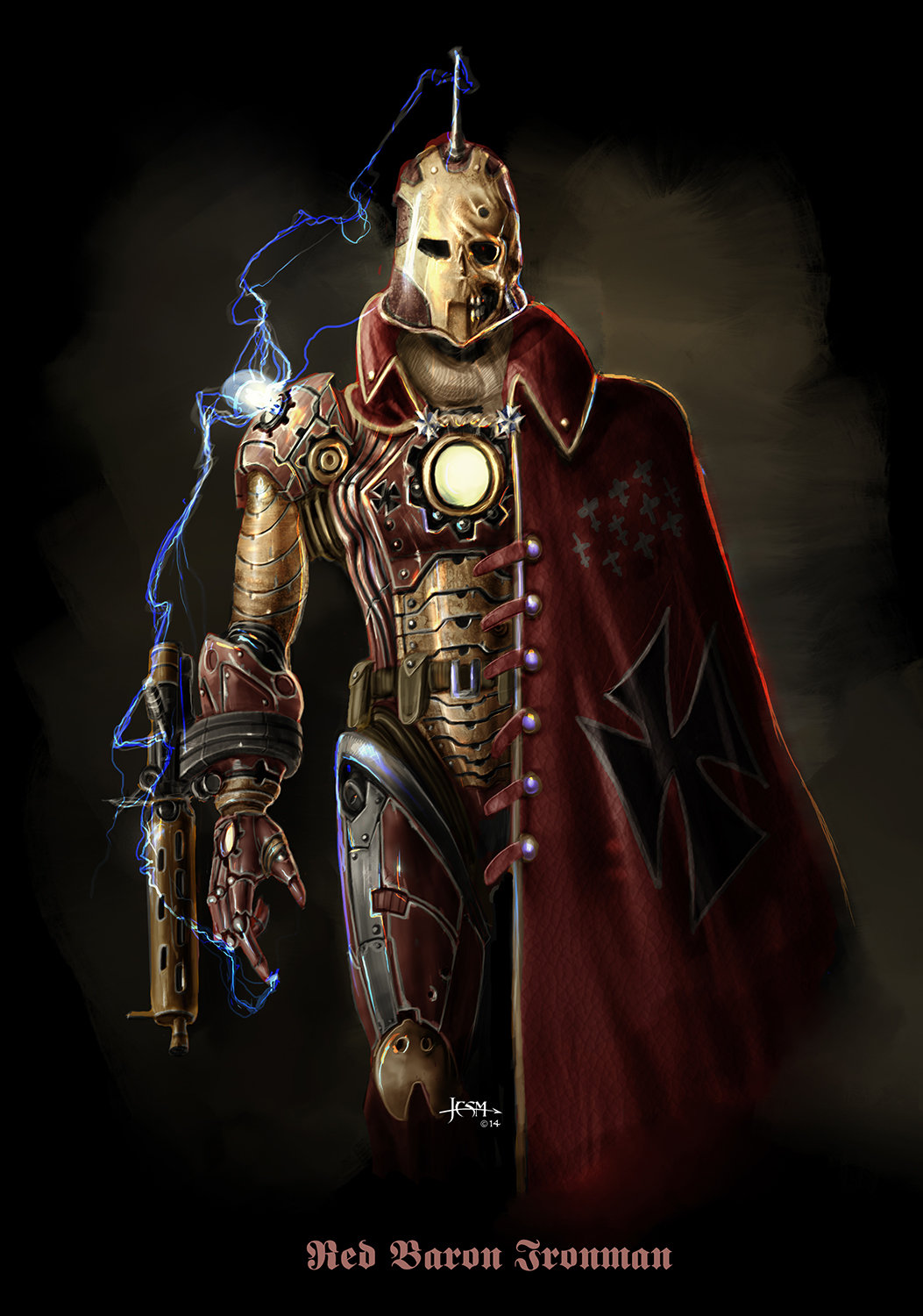 Steampunk inspired ironman for the Brainstorm Challenge 14