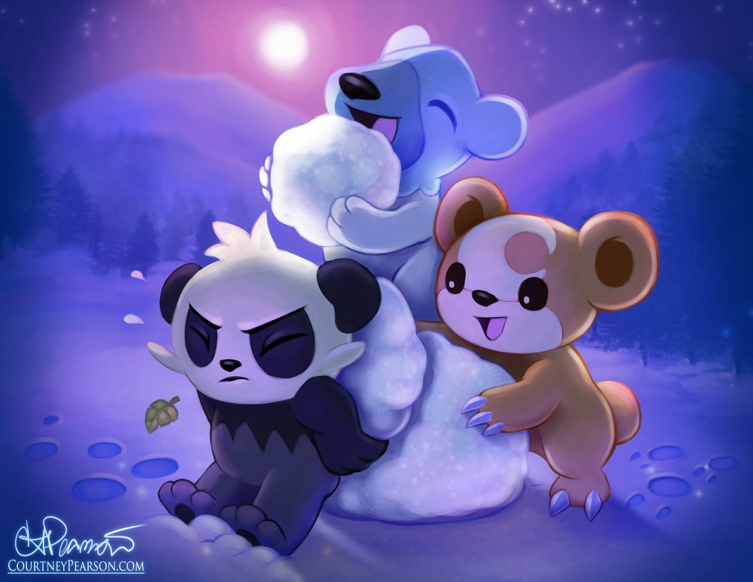 cubchoo teddiursa e pancham