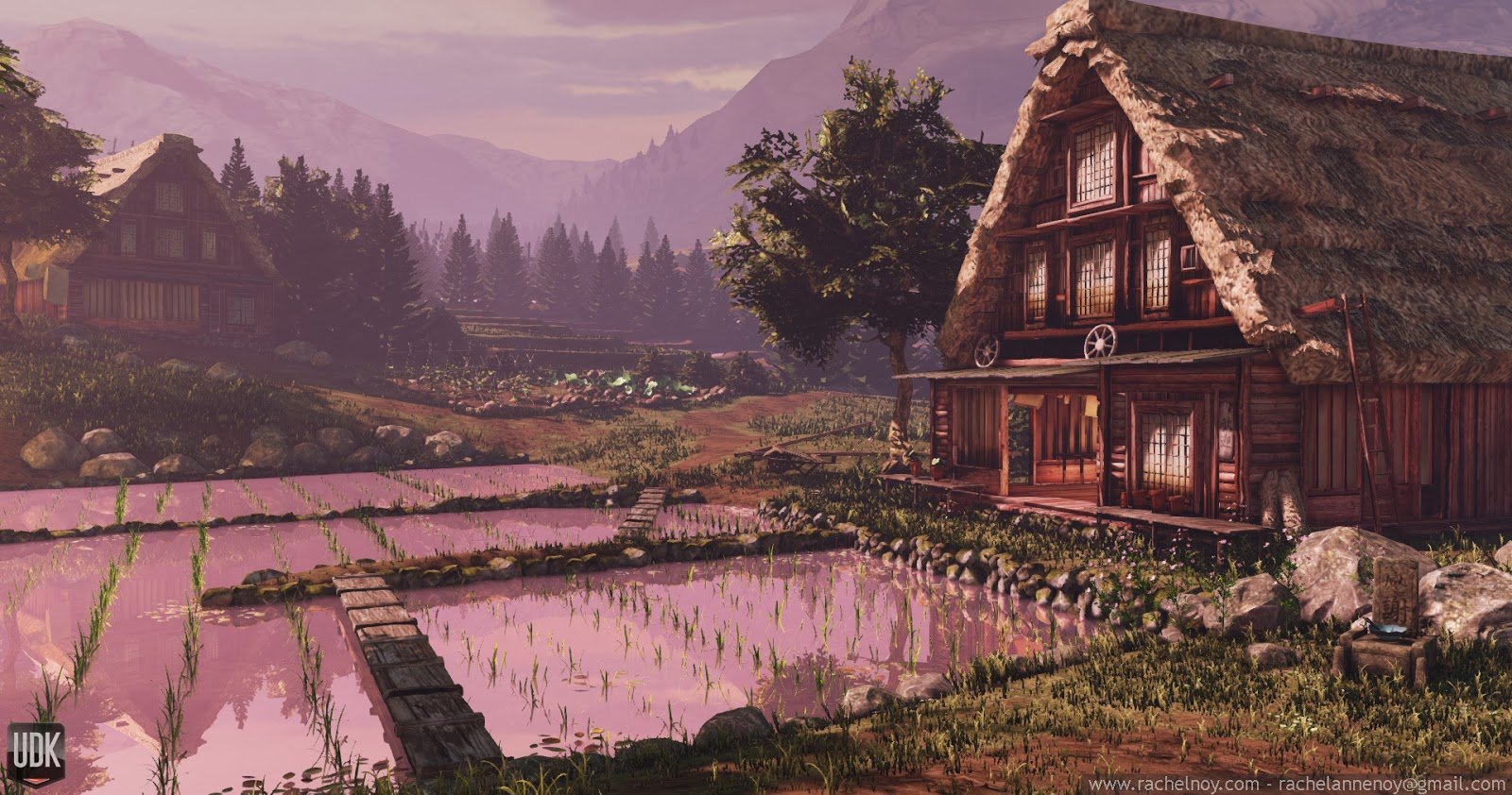 Japanese Farming Village