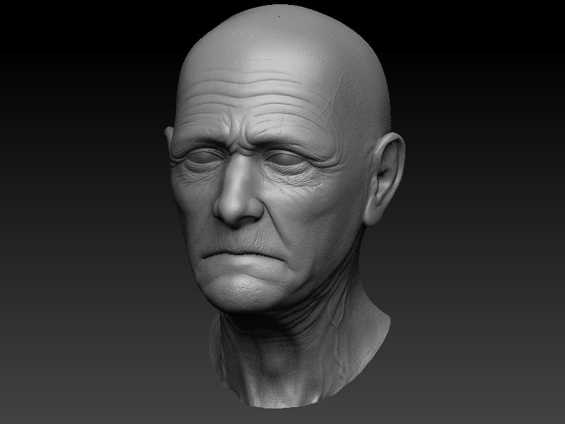 ArtStation - oldman portrait