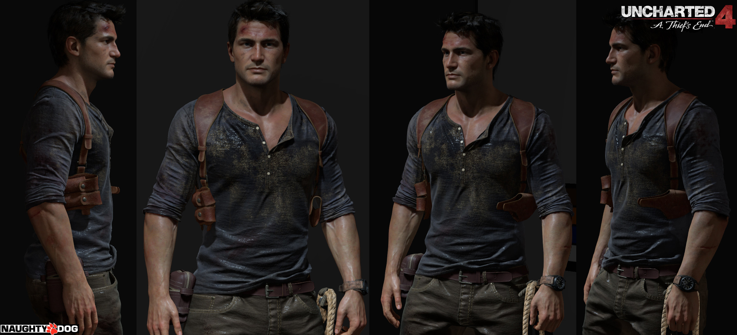 ArtStation - Nathan Drake- Uncharted 4