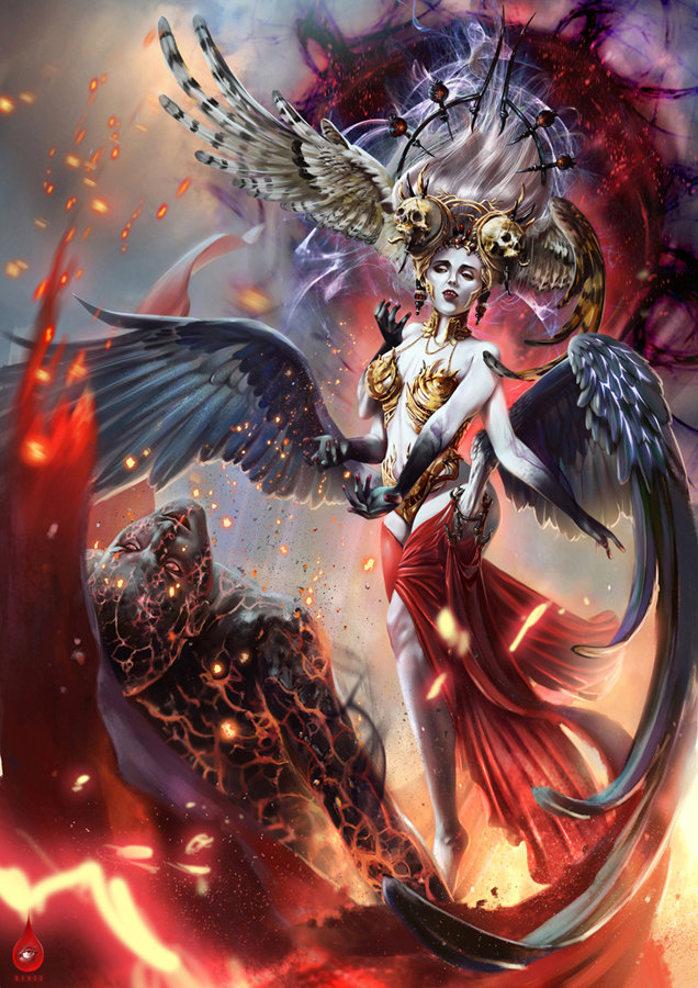 Goddess of Life and Death by RyuseiHikari  Fur Affinity dot net