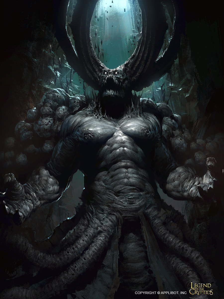 ArtStation - How tall are you compared to a cryptids?