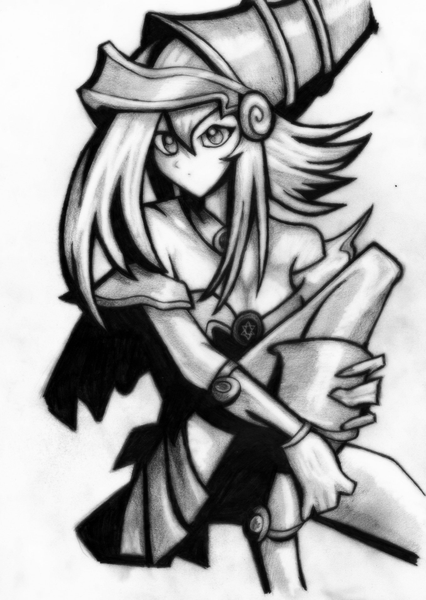 Artstation - Dark Magician Girl (Yugioh)