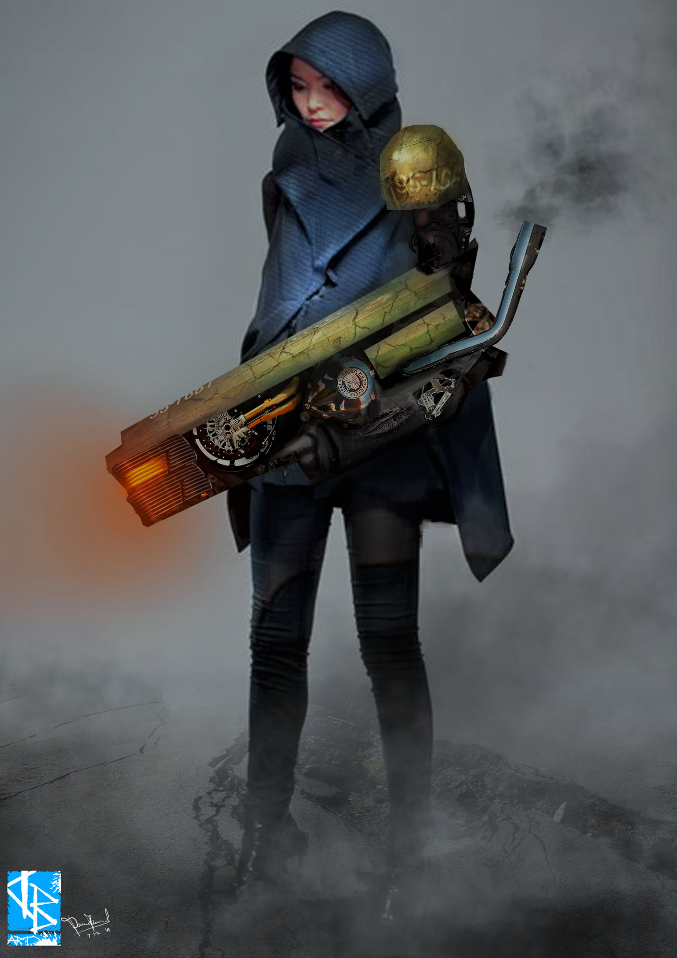 Artstation Photobash Study Daniel Baird It's perfect for a quick start when working on your characters in zbrush and also studying anatomy. artstation photobash study daniel baird