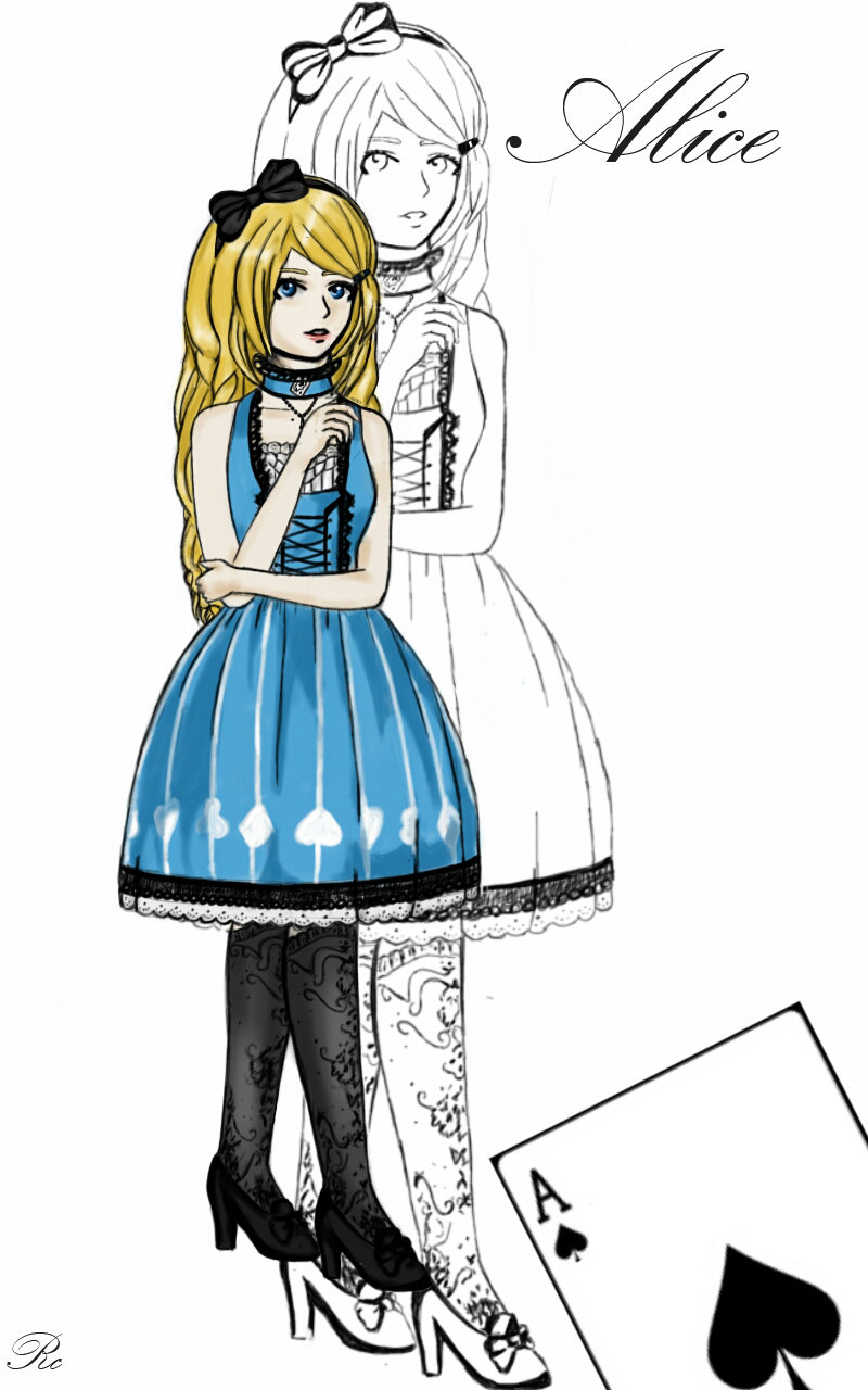 ArtStation  Alice Character Sketch