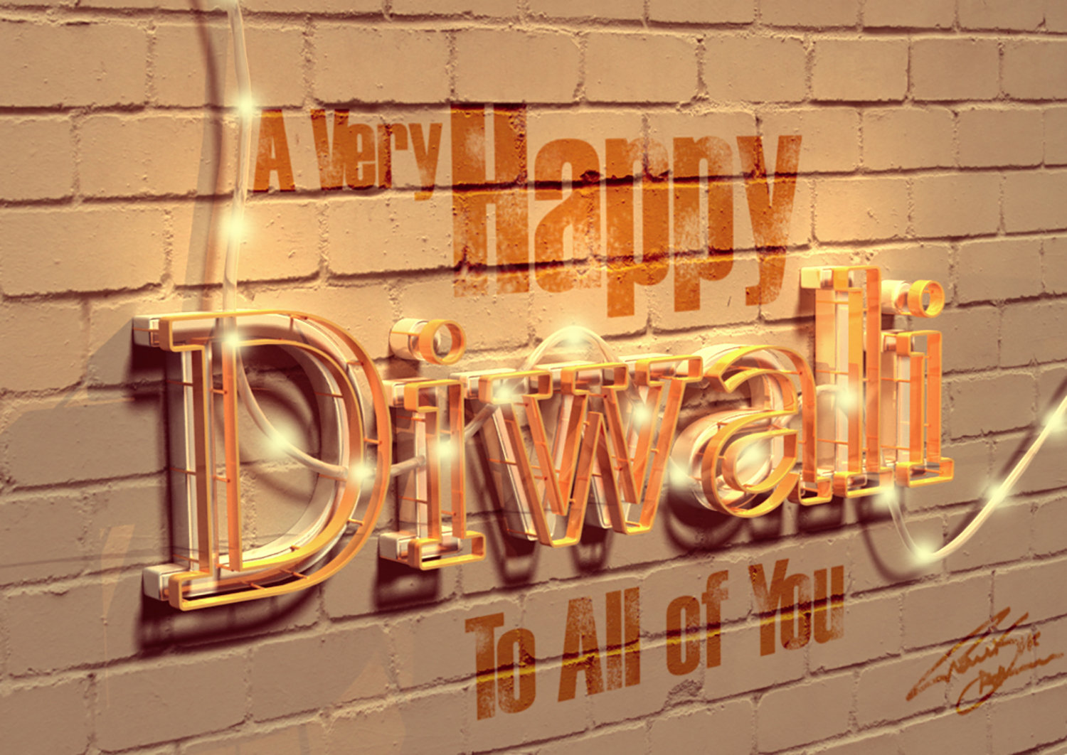 Artstation Diwali Greetings Kanishk Rathore