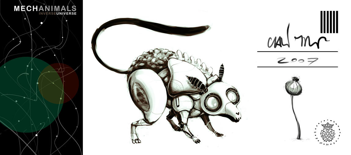 MECHANIMAL POSTCARDS
