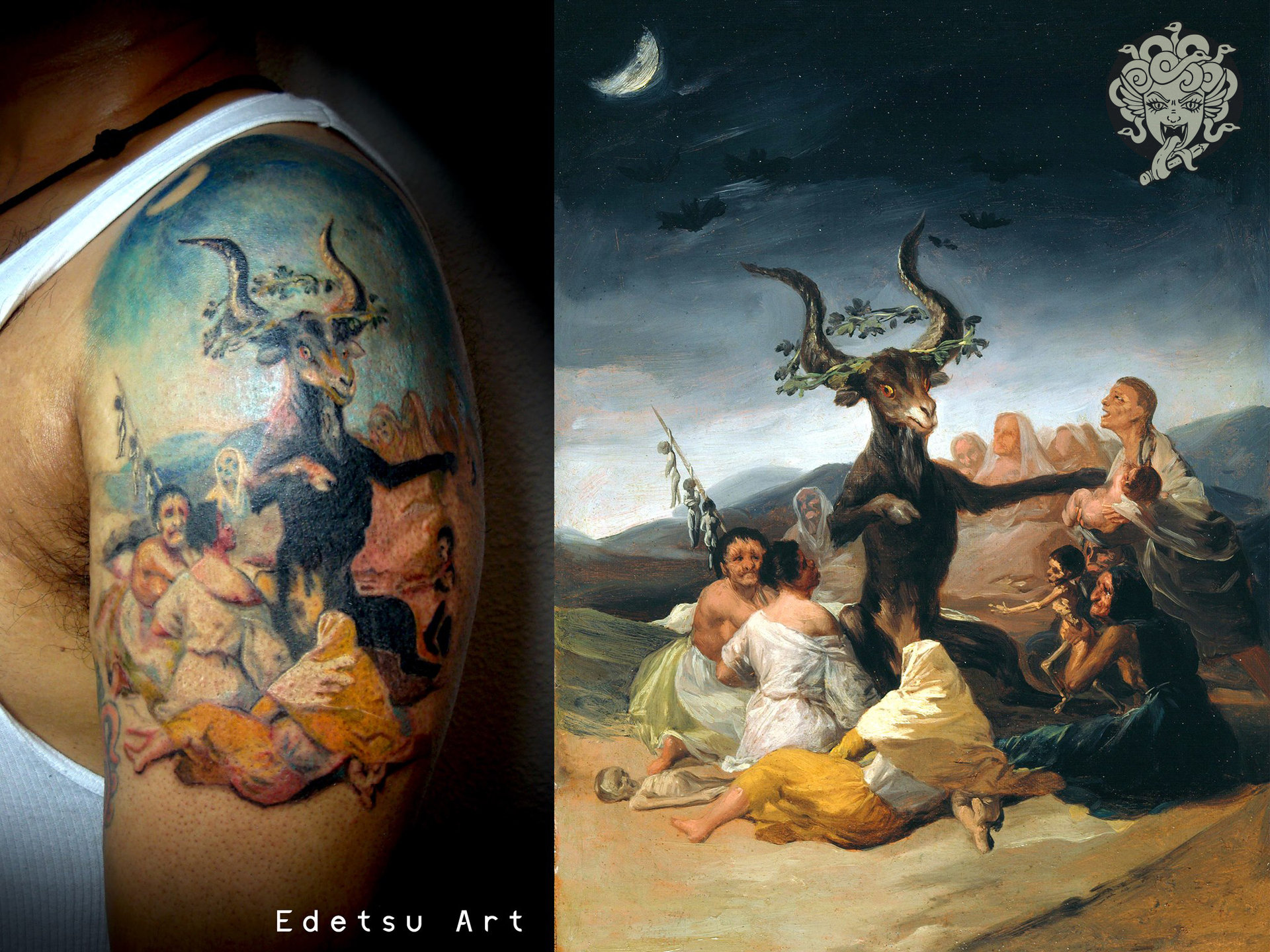 el aquelarre de goya reproduction