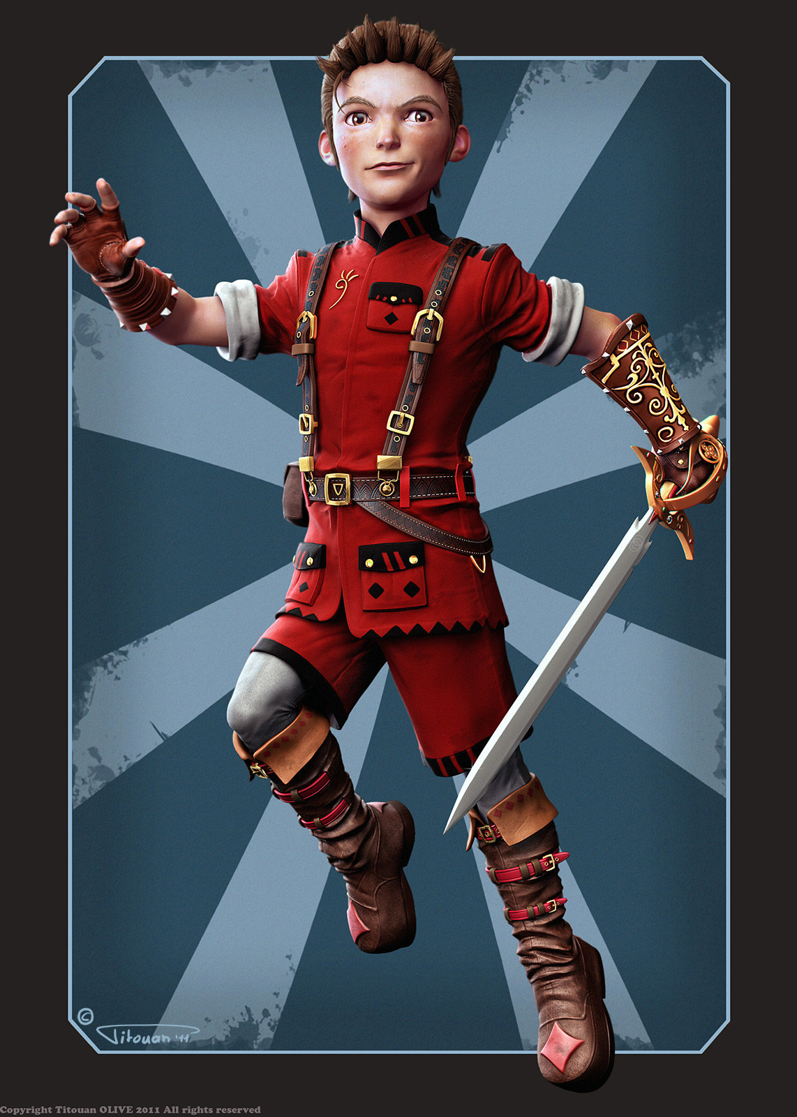 ArtStation - Red Hero