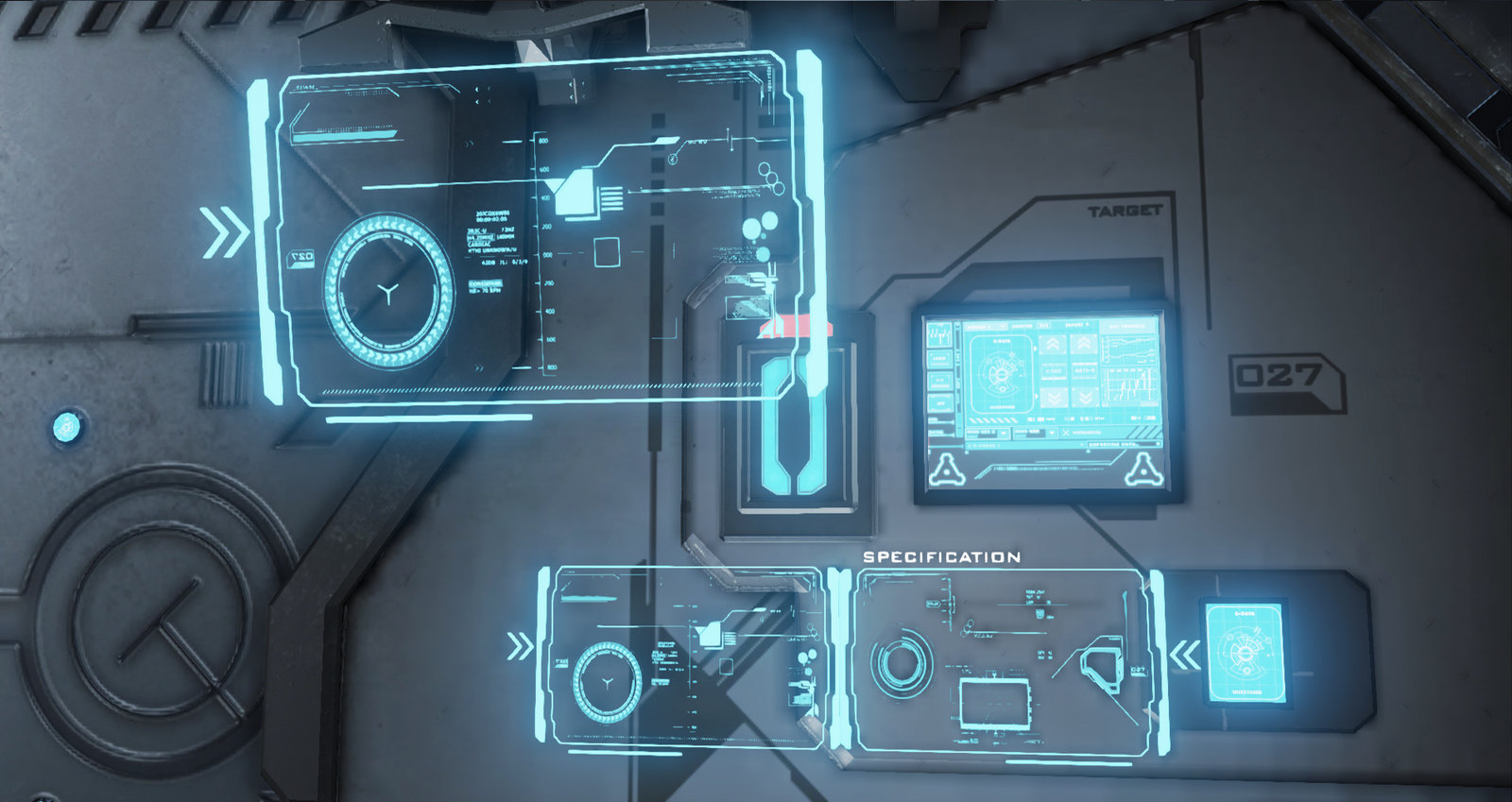 Приборная панель Cyberpunk