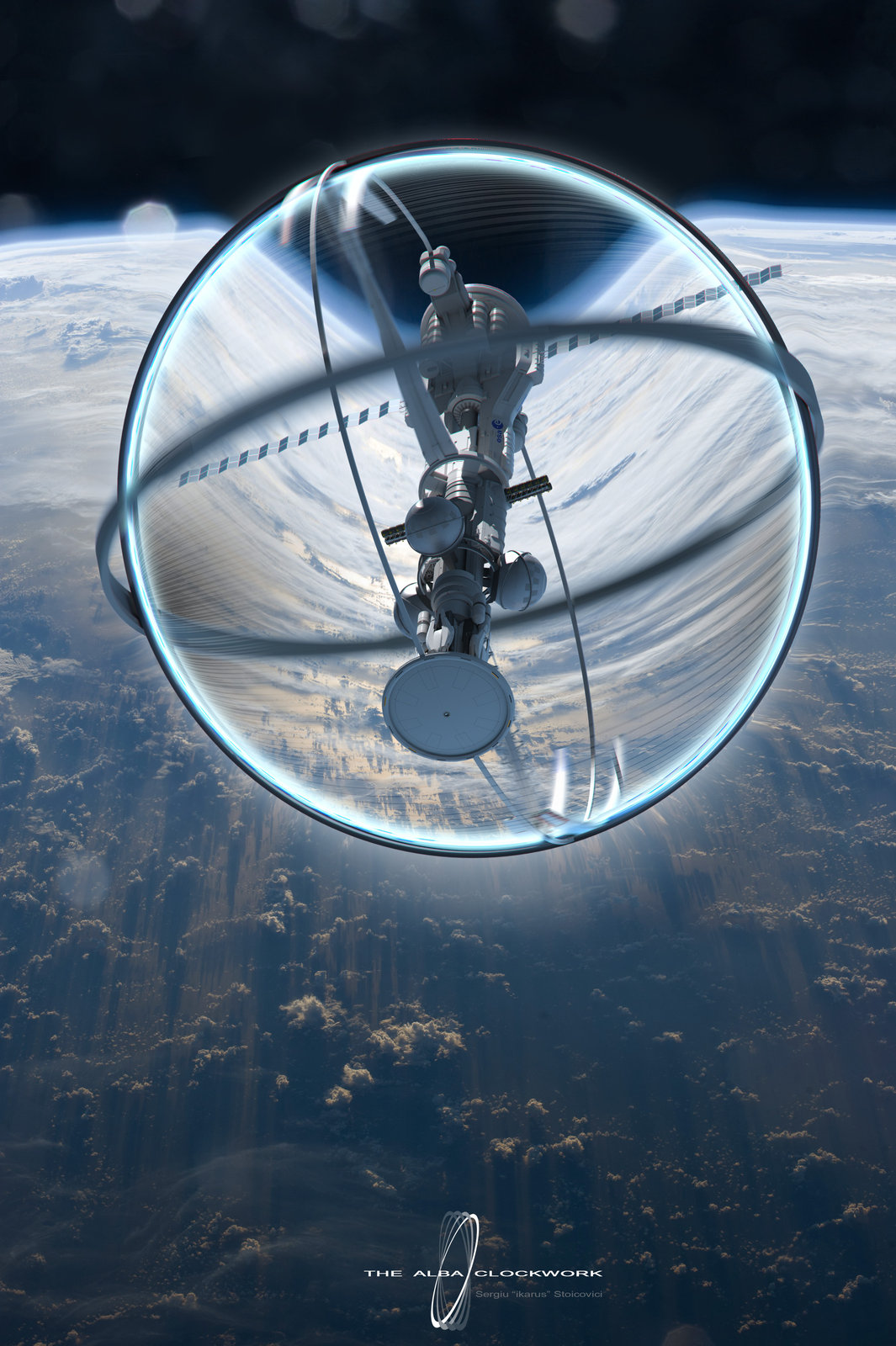 Sergiu ikarus The Alba Clockwork Shielded Alcubierre drive concept