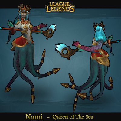 Nami - Queen of The Sea - LoL