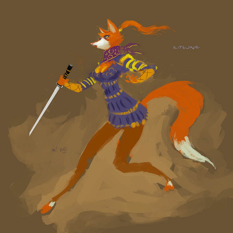 CA CHOW kitsune +