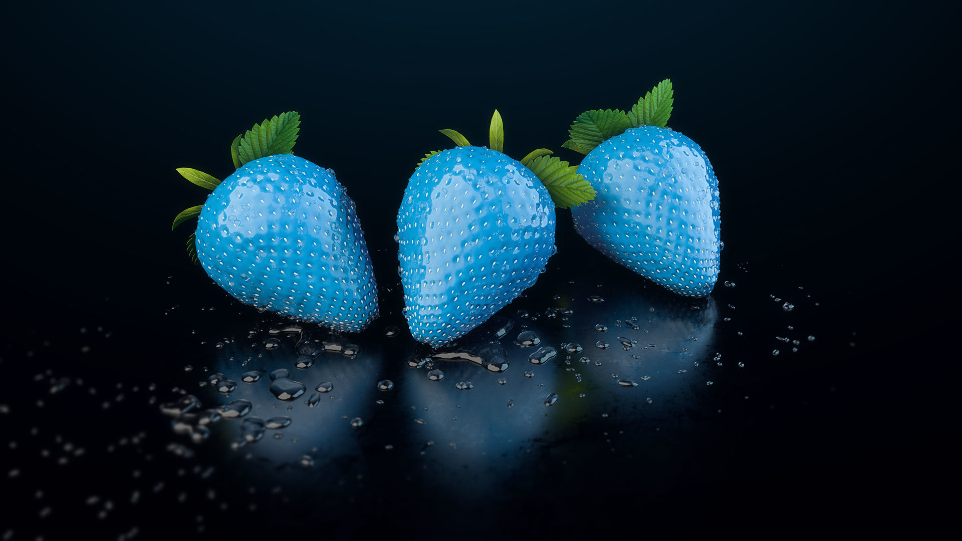 Daniel Mozbäuchel - Strawberry | Erdbeere Free 3D Model