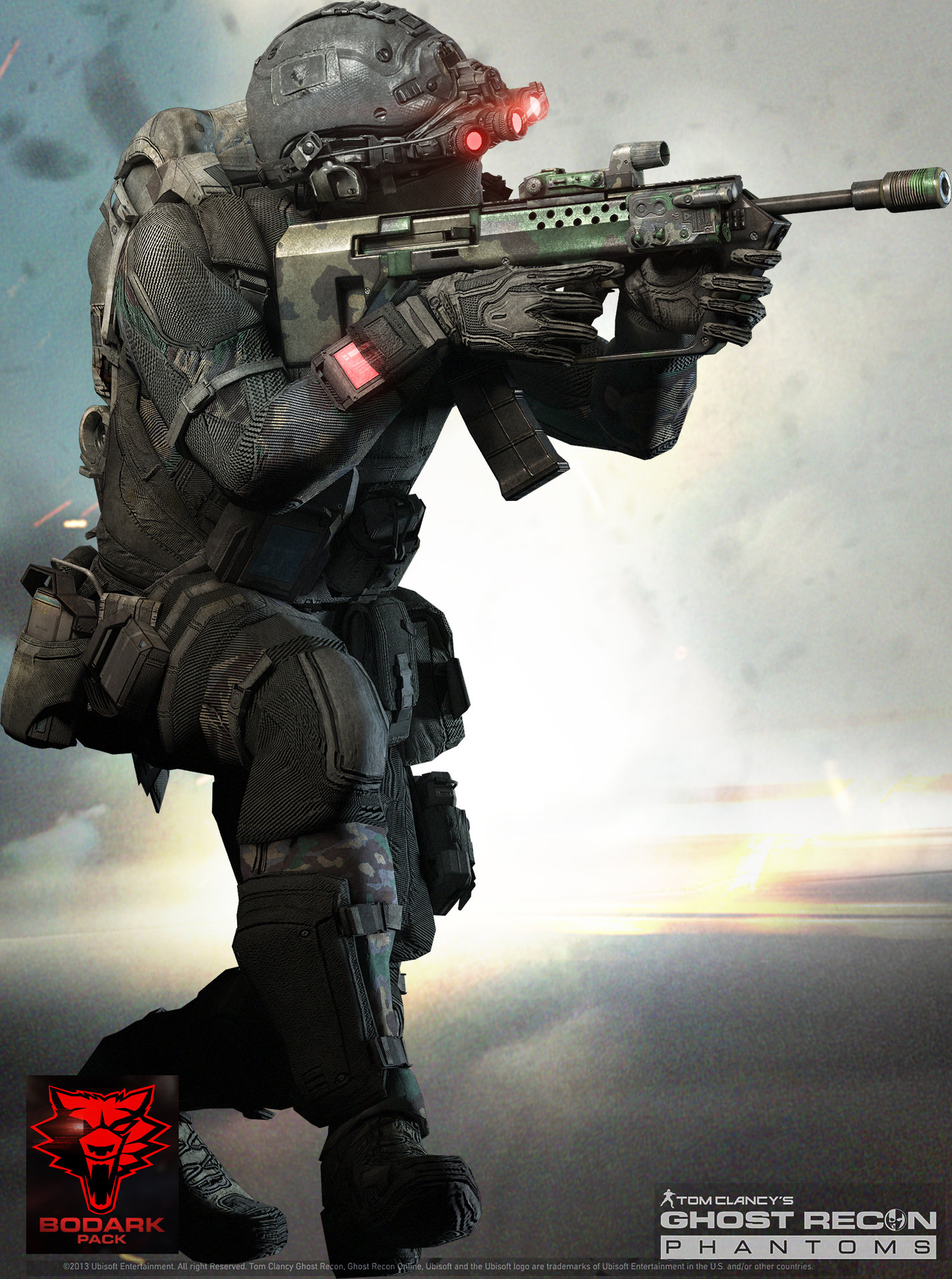 Artstation Ghost Recon Phantom Bodark Support Class Seven Frames