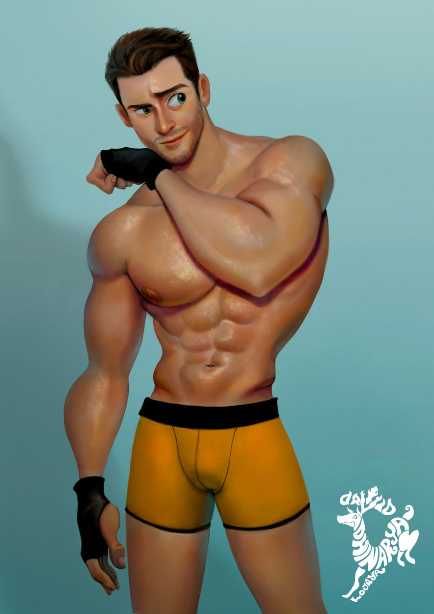 Artstation - Underwear Man, David Ardinaryas Lojaya-5358