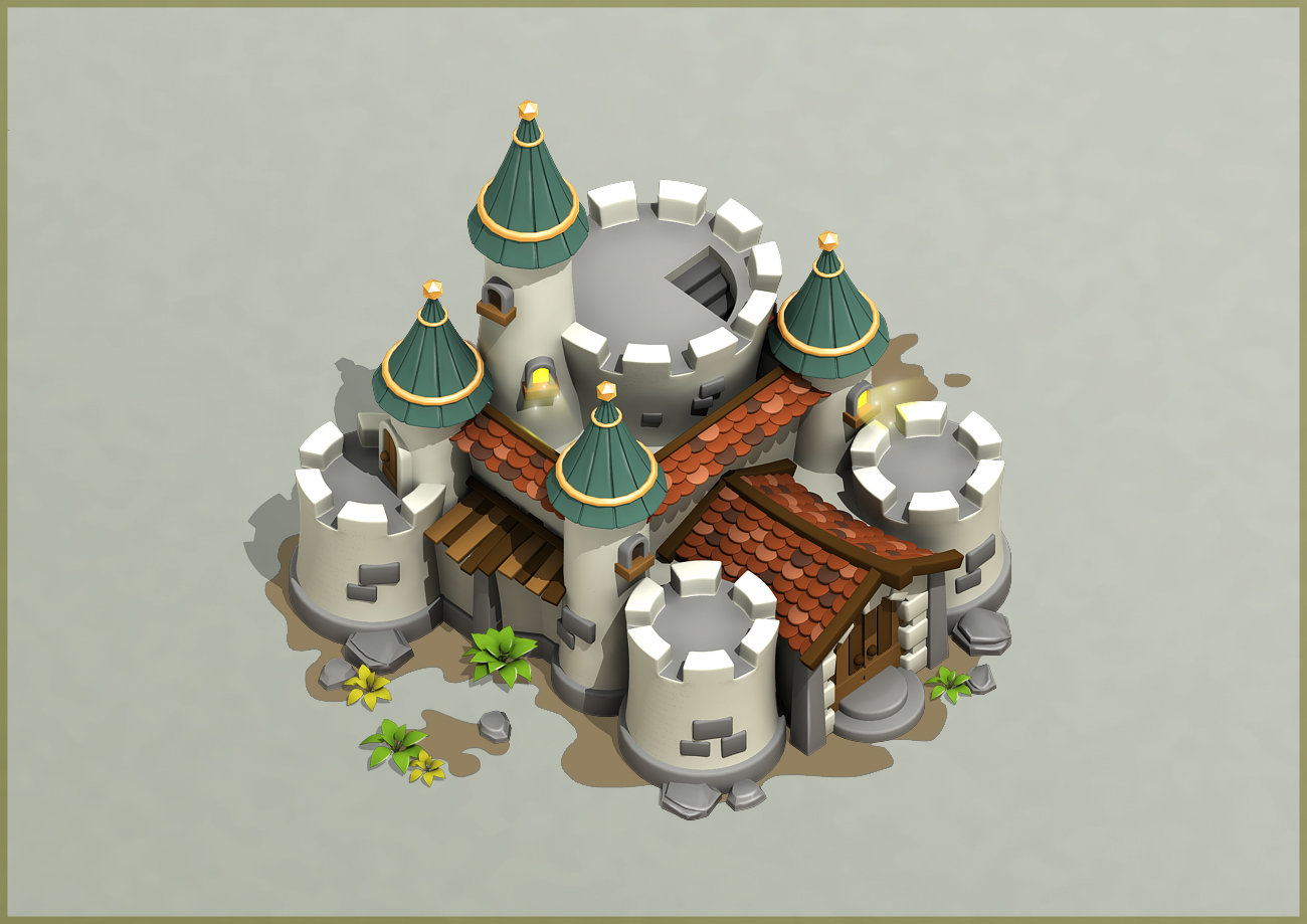 ArtStation - Castle_Building_game_01