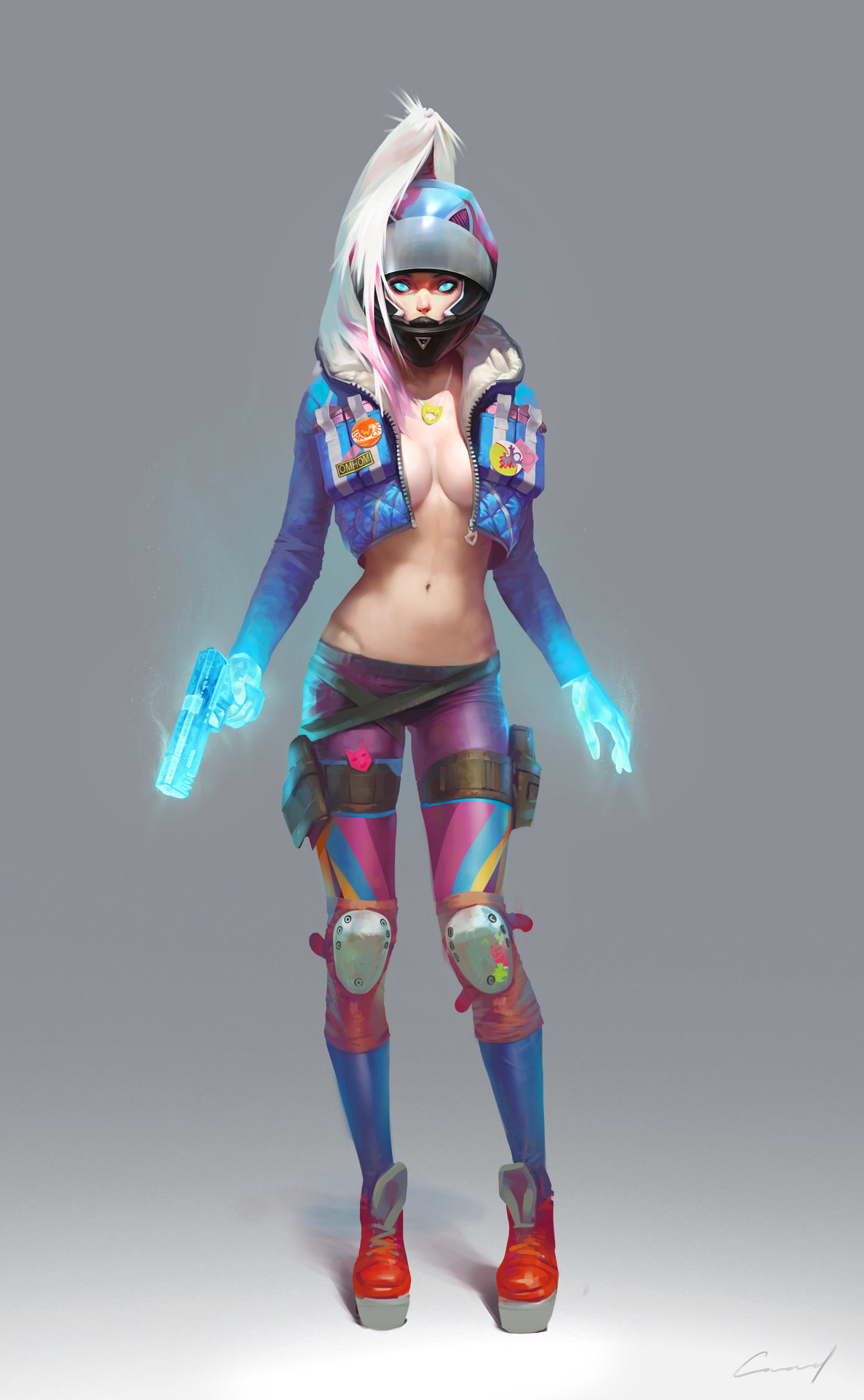 Female character study by Alex Gor