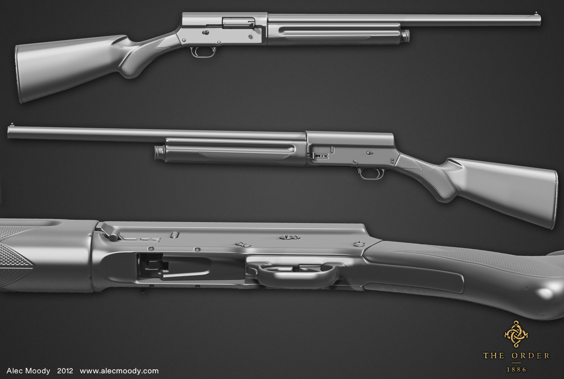 Artstation Shotgun The Order 1886