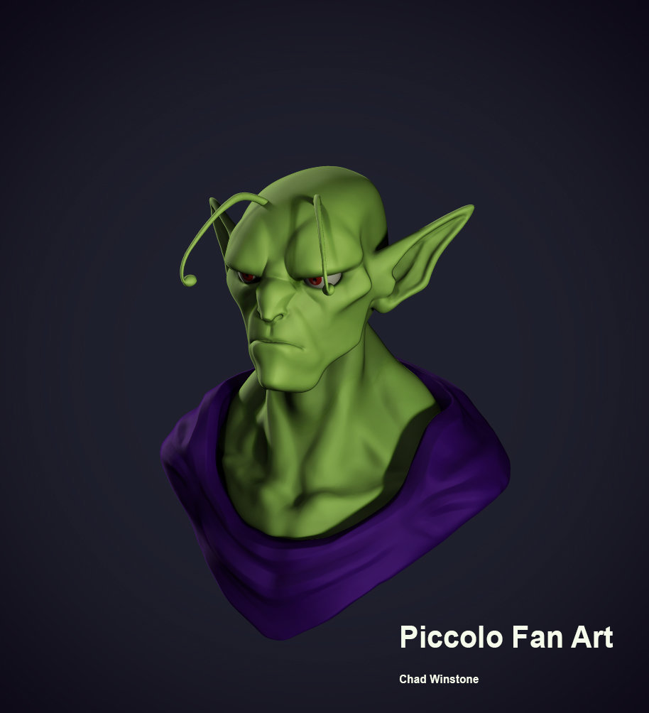 Piccolo Fan Art Sculpt 