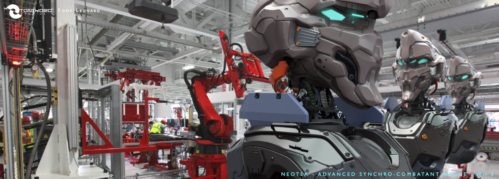 Tony Leonard - Tonikoro! Studios - NeoTek Advanced Synchro Combat Mech