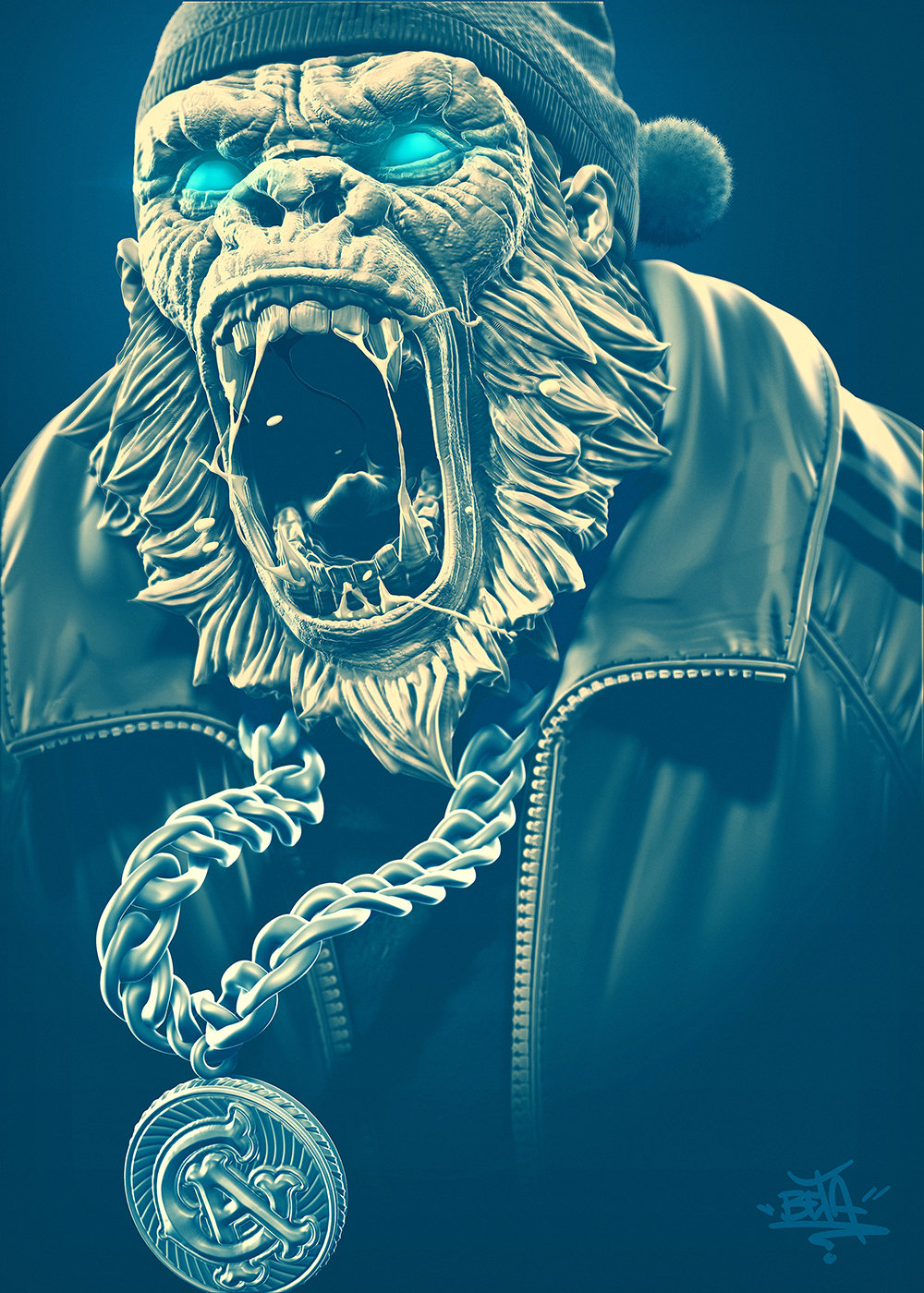 Gorilla art