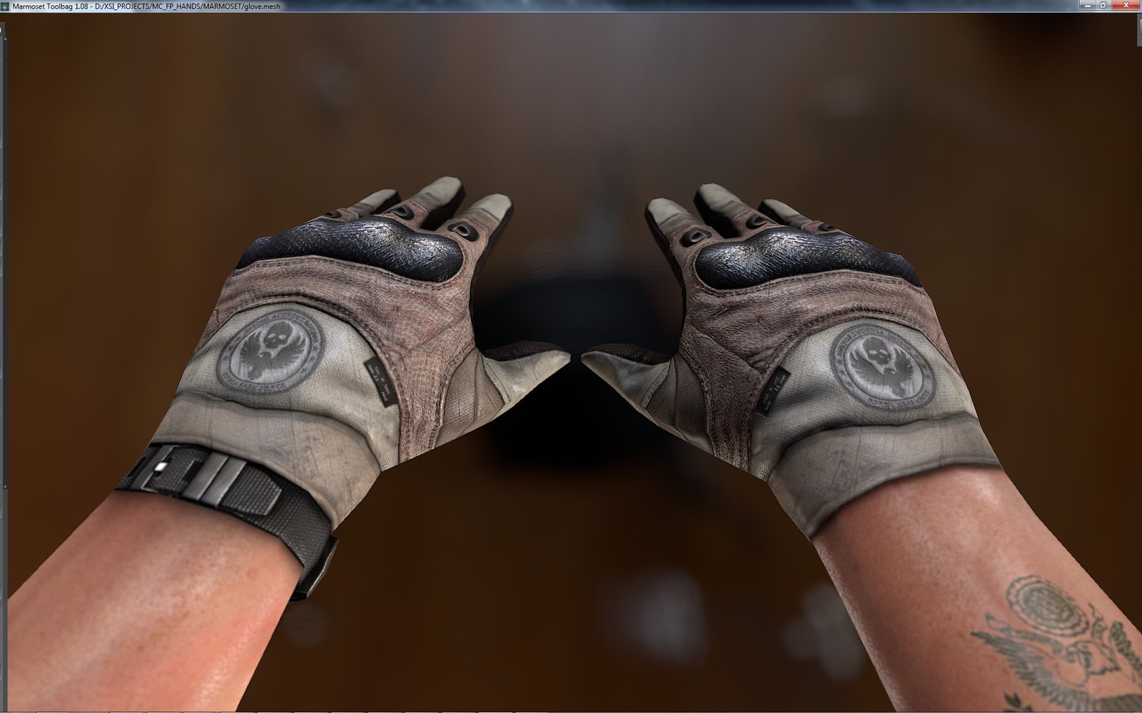 Modern Combat ios fps hand