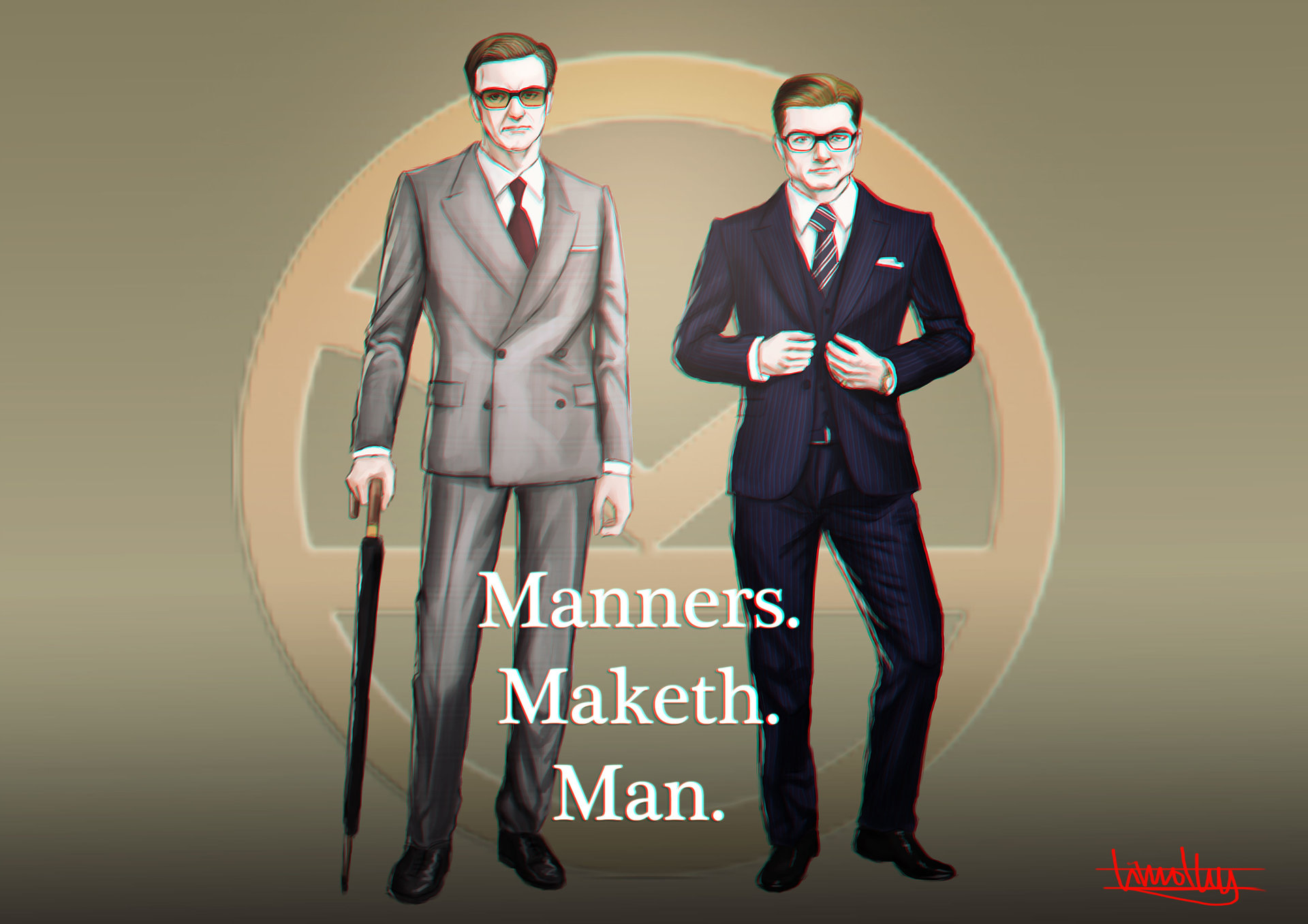 Artstation Manners Maketh Man Timothy Alfredo