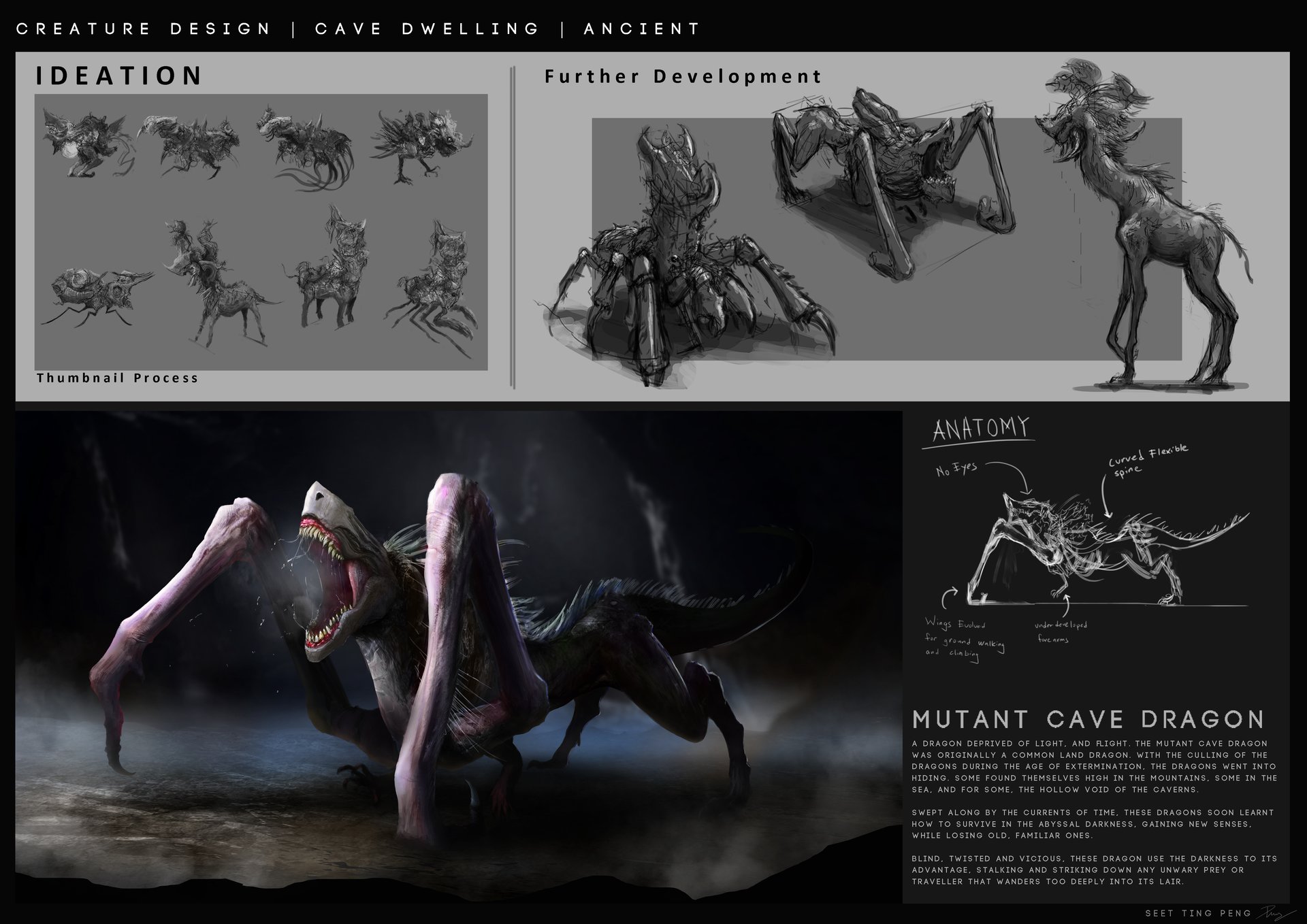 ArtStation - Cave mutant