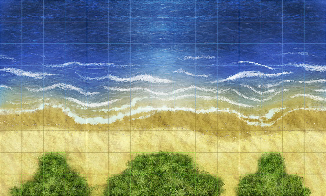 Game map "Beach"